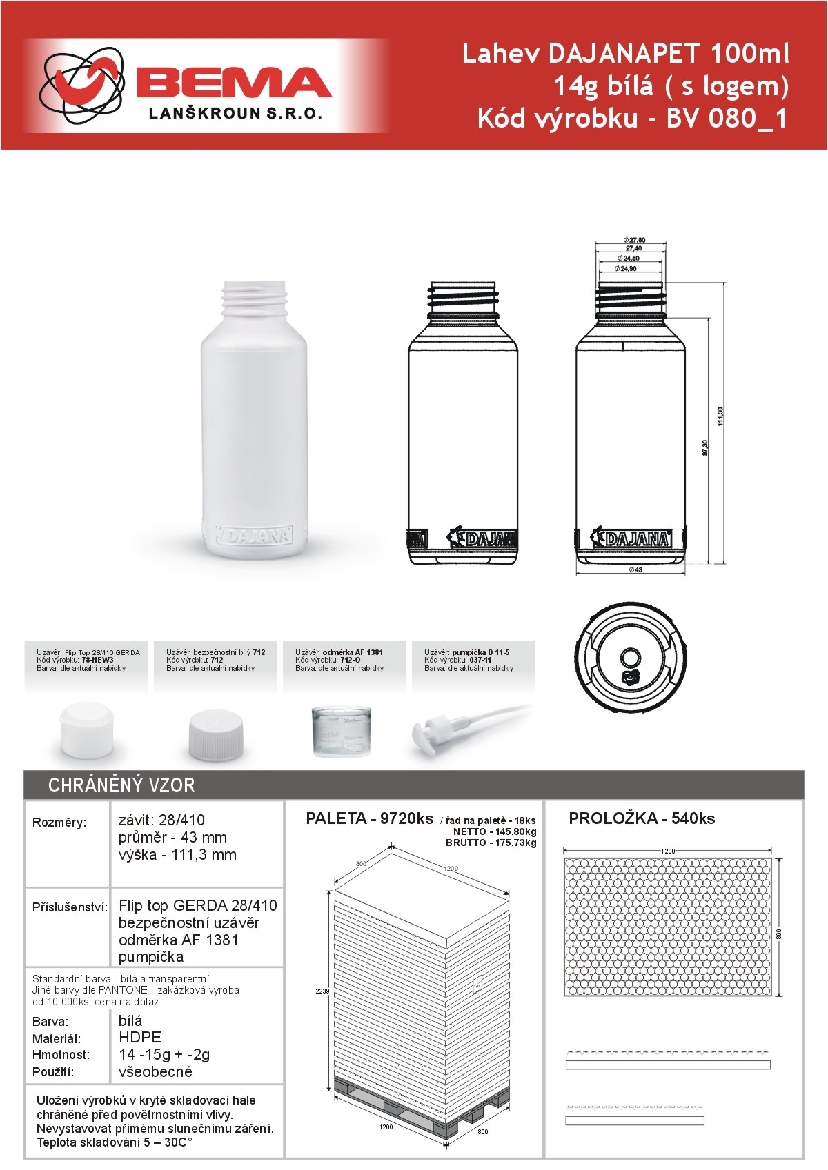 DAJANA 100 ml 10-3-2021